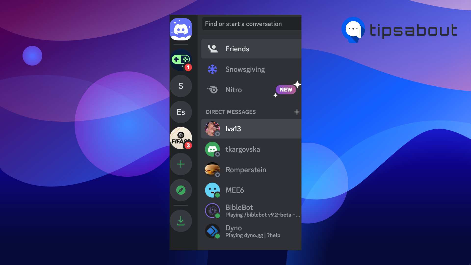 Find your Discord friend 