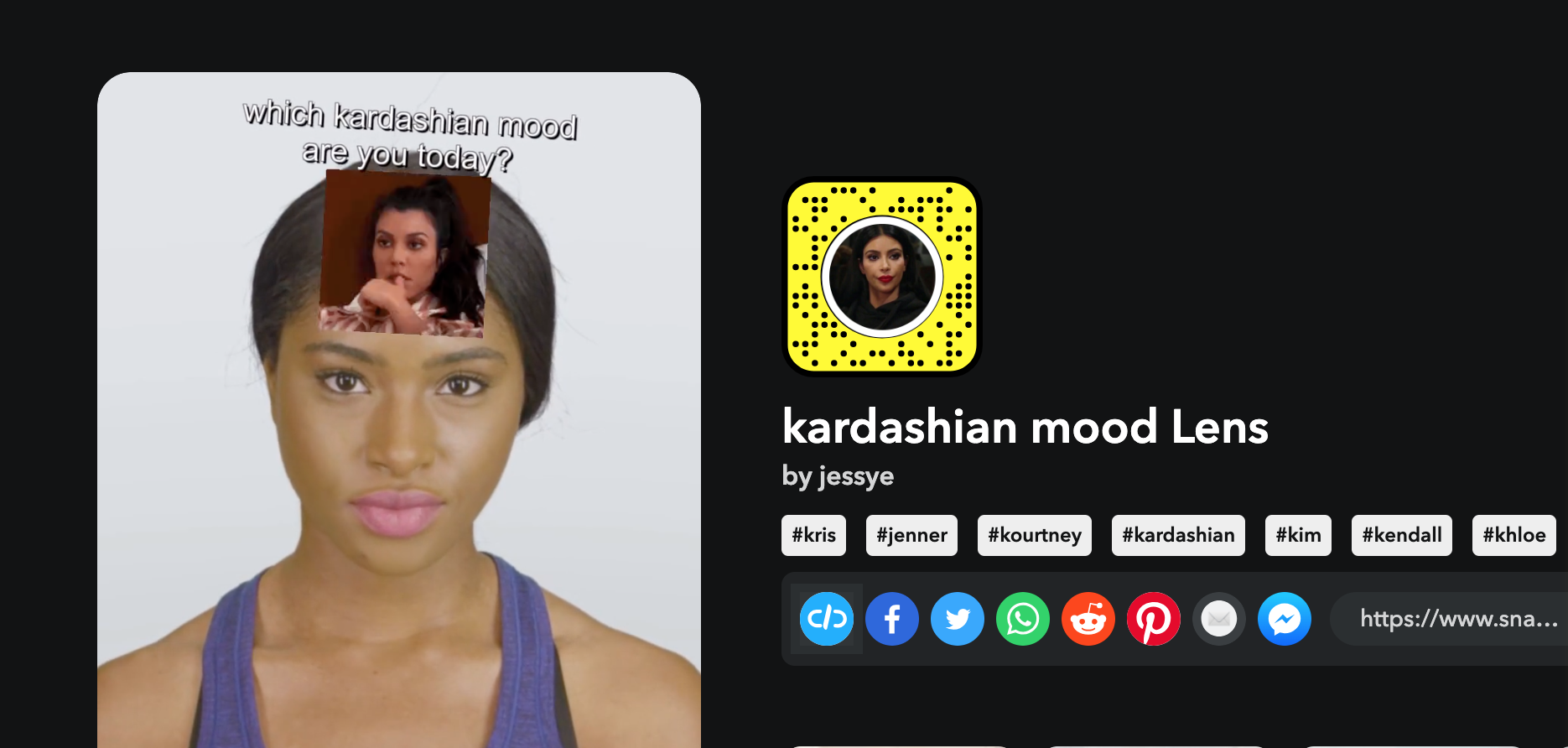 Kardashian Mood Lens by jessye