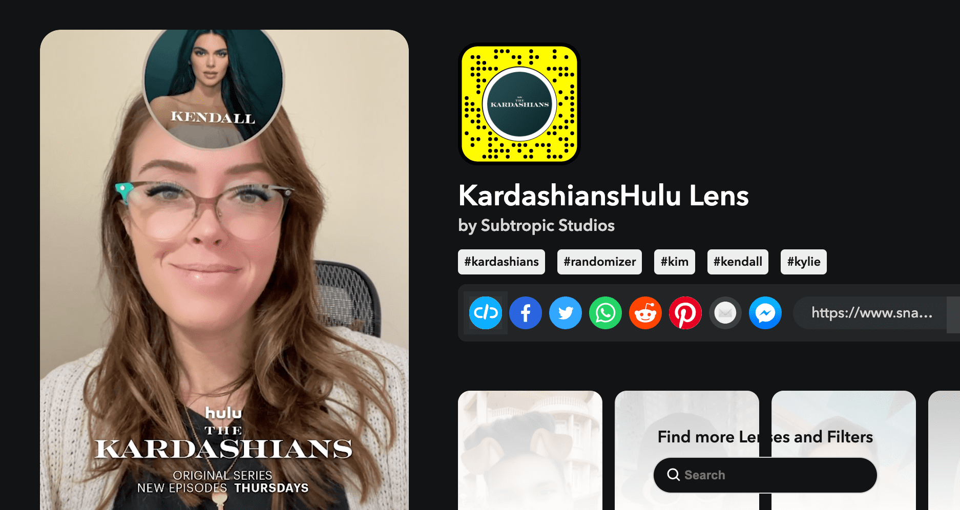 KardashiansHulu Lens by Subtropic Studios