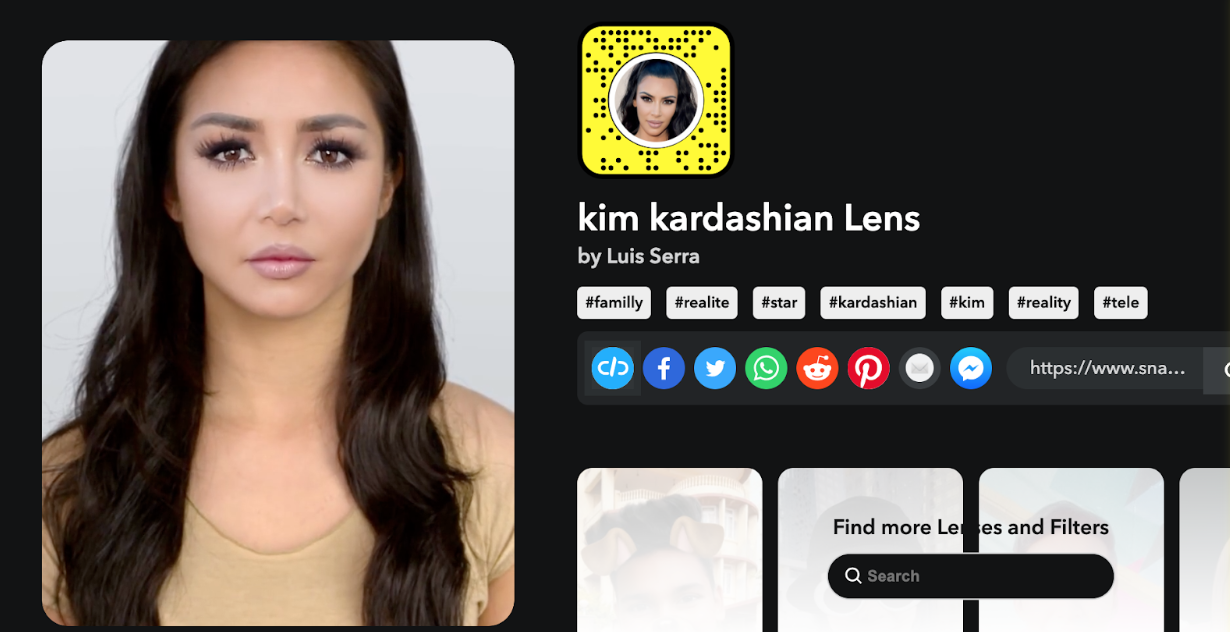 Kim Kardashian Lens by luis serra