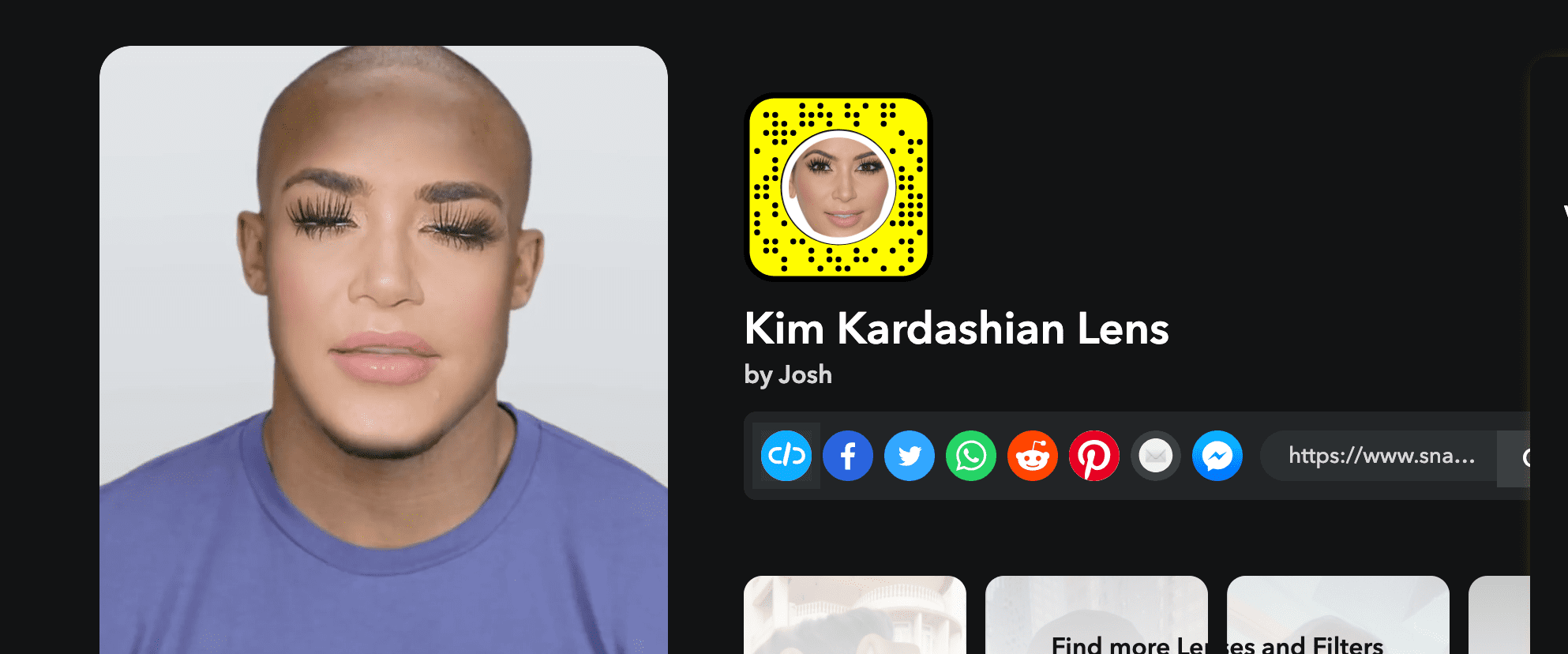 Kim Kardashian Lens by josh