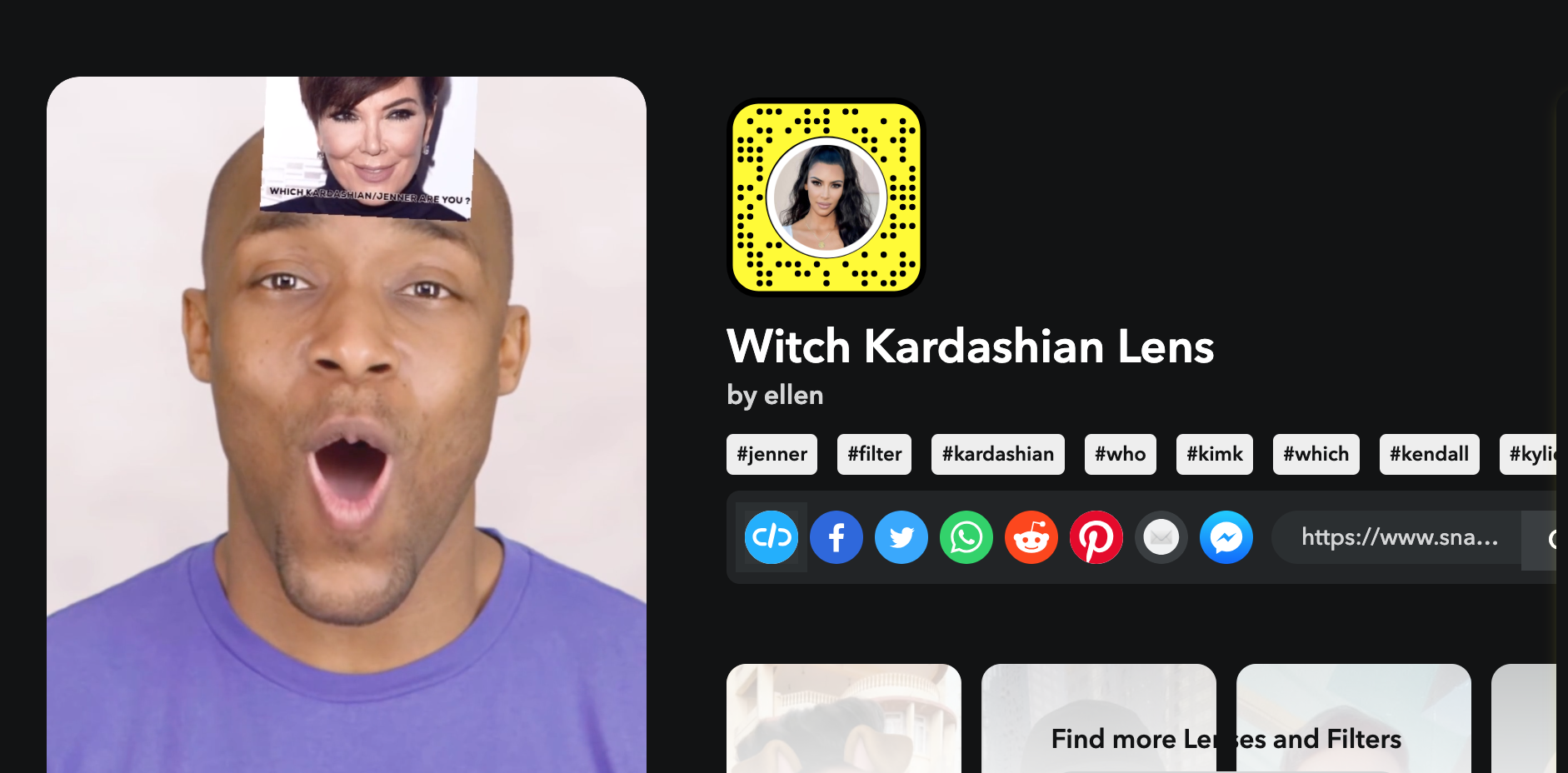 Witch Kardashian Lens by ellen