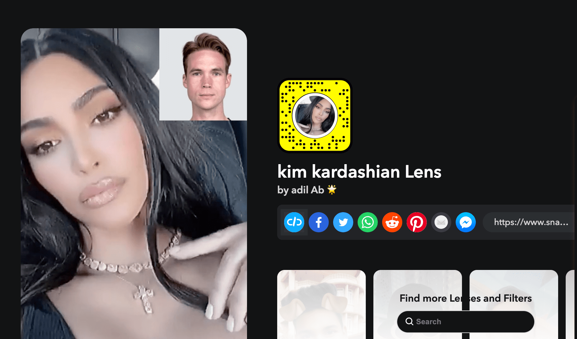 Kim Kardashian Lens by adil Ab