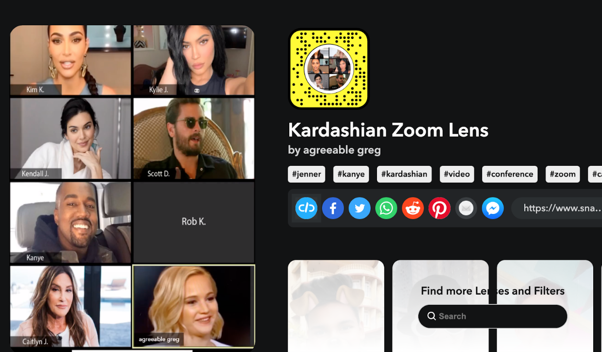 Kardashian Zoom Lens by agreeable greg