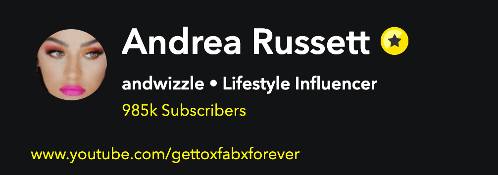 Andrea Russett Snapchat influencer