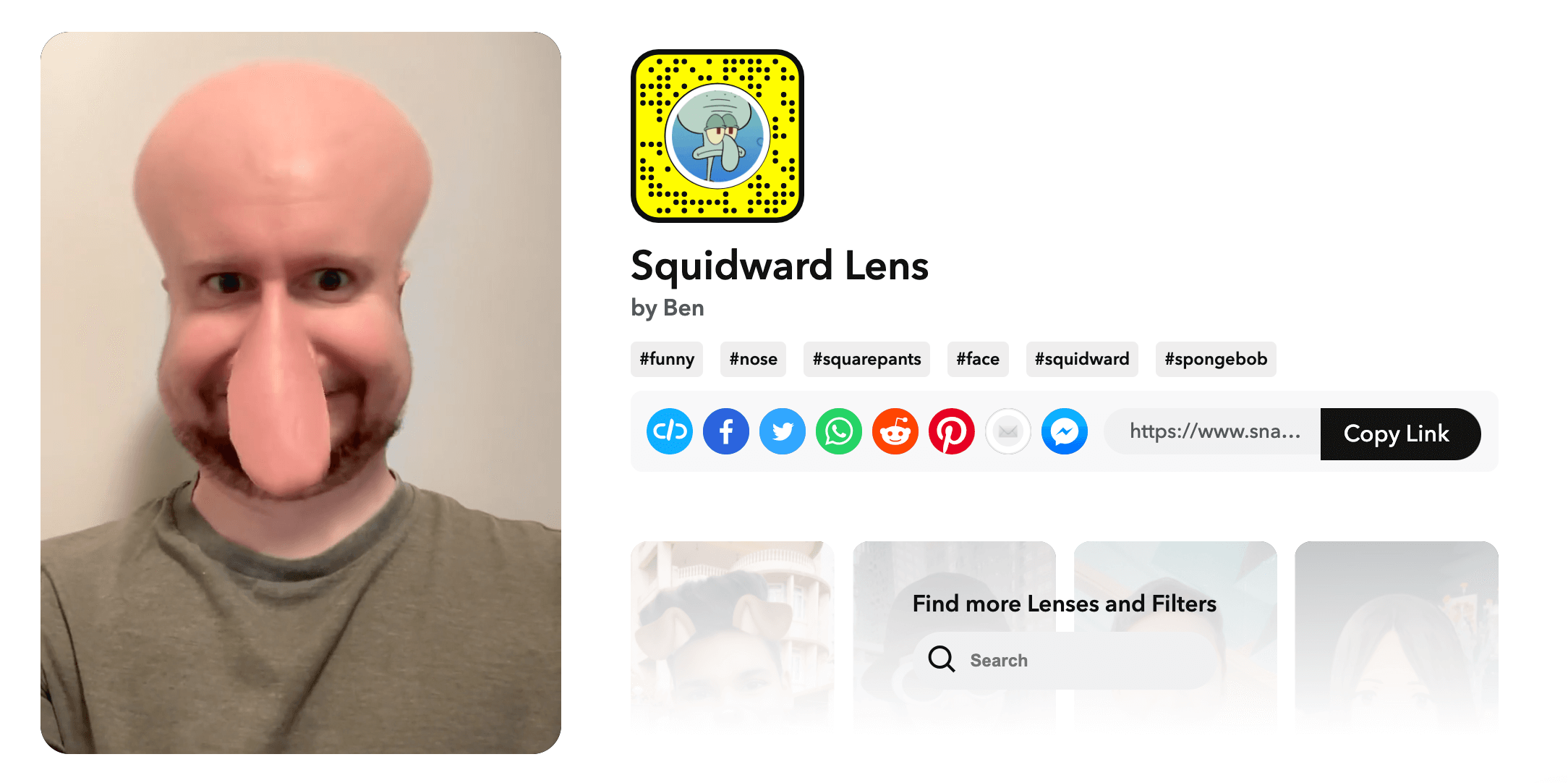 6 - squidward lens