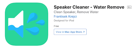 Speaker Cleaner iOS