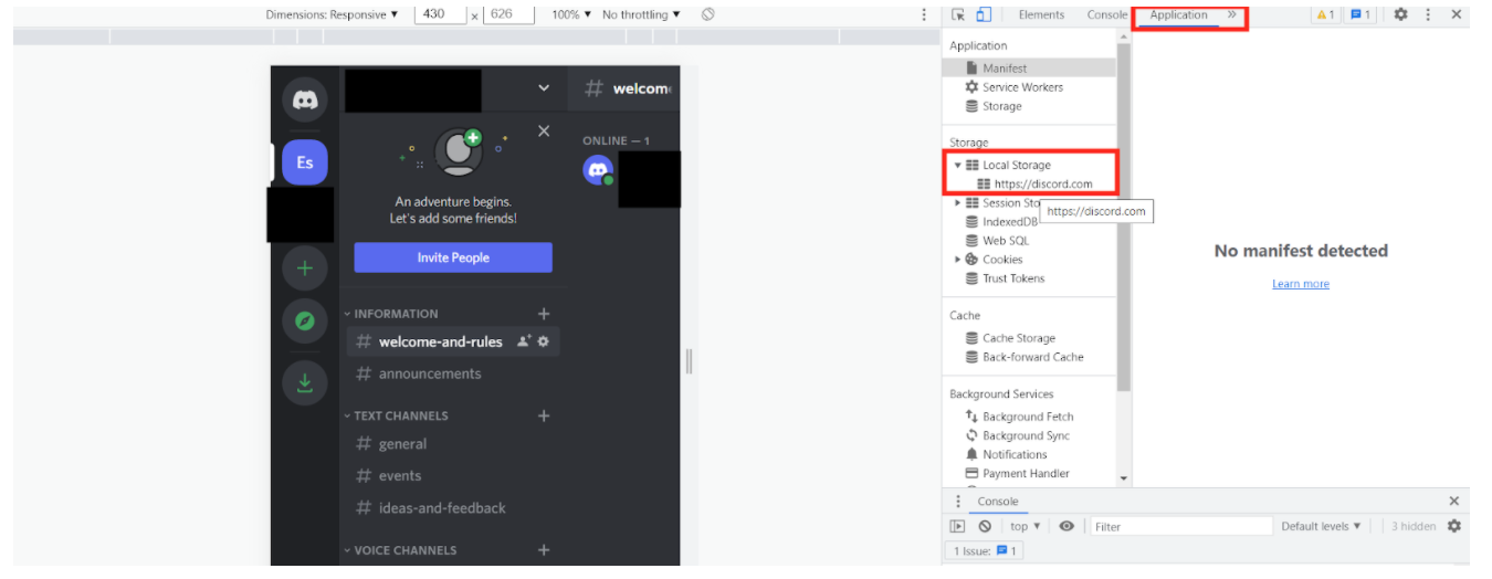 Discord features