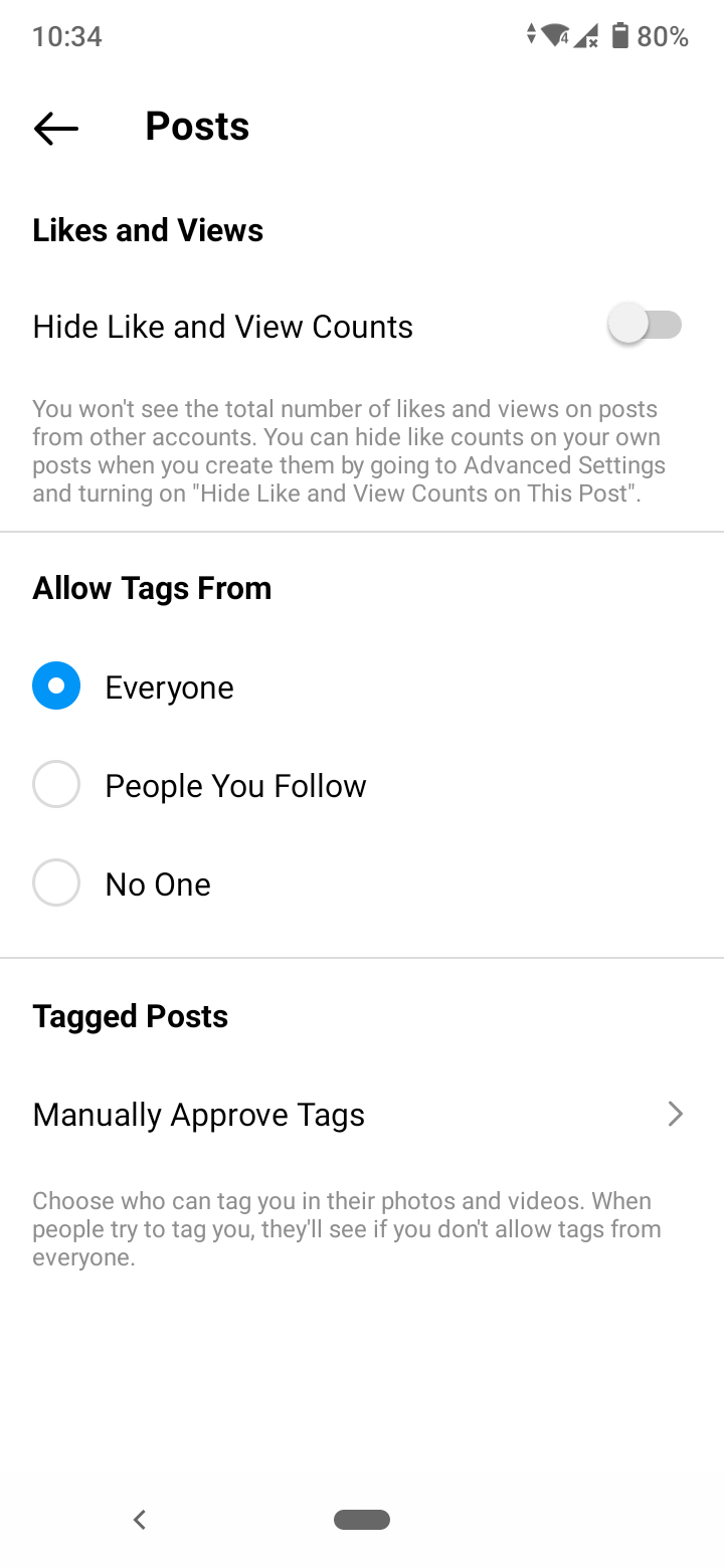 Allow tags from