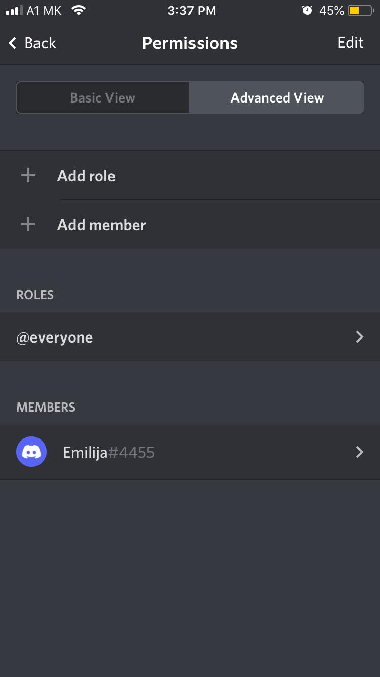 discord advanced settings