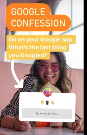 Google Confession Game - Instagram Story Game