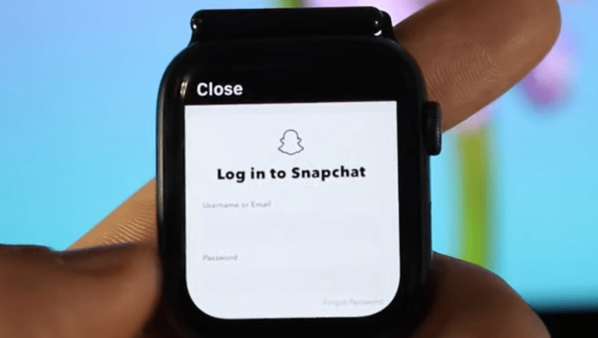 Snapchat on iwatch online