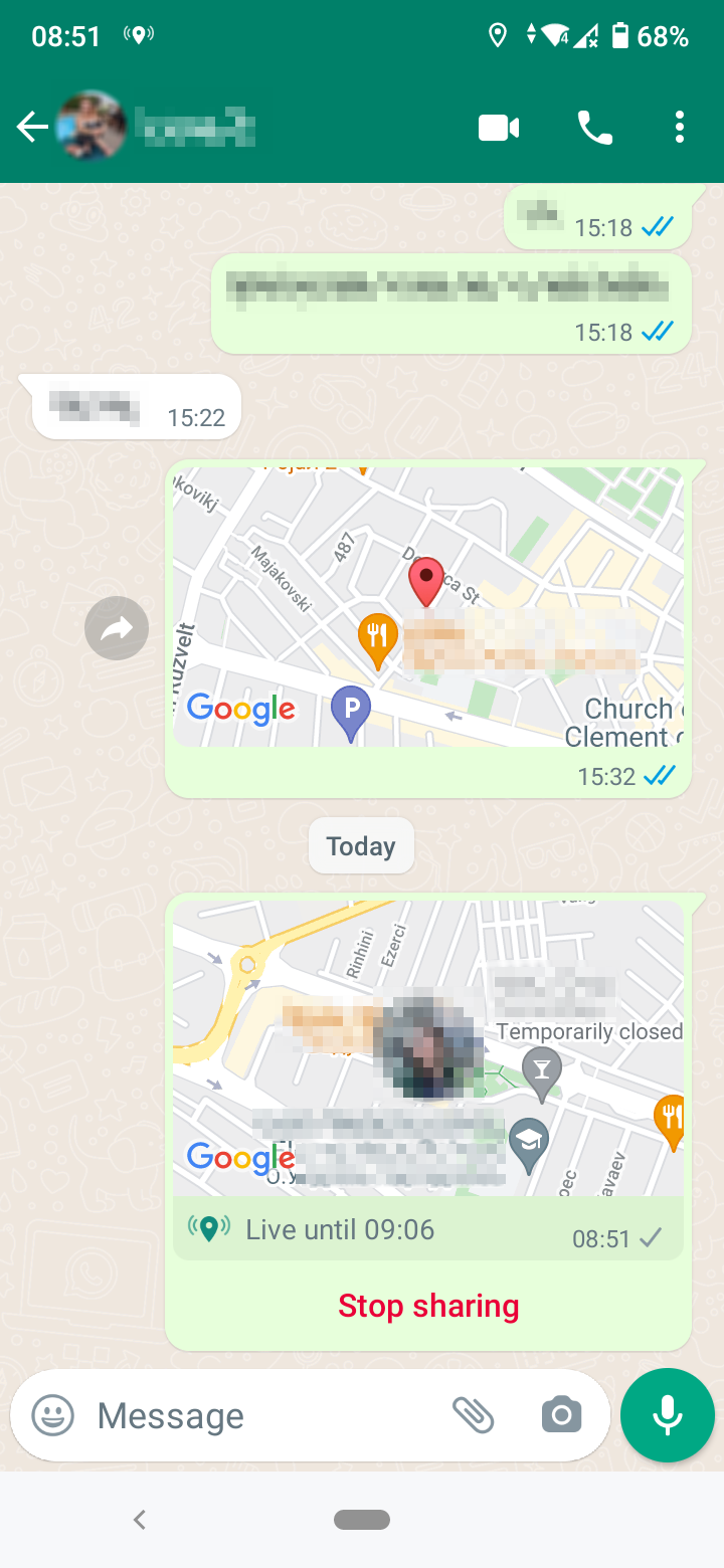 How to share live location on WhatsApp 