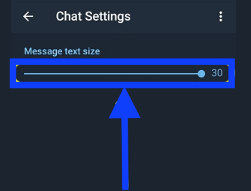 Chat Settings - Telegram