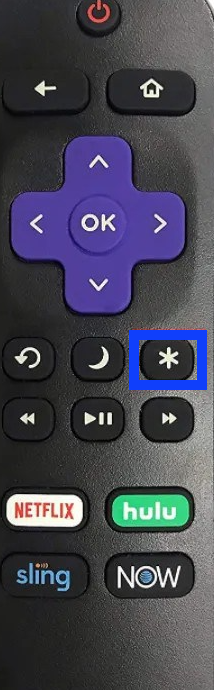 Roku TV remote