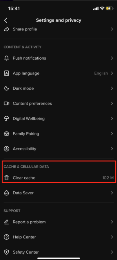 tiktok-clear-cache