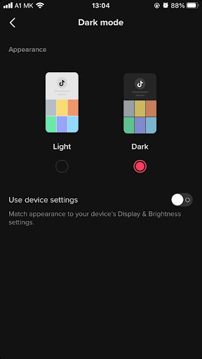 How To Enable Dark Mode For Tiktok