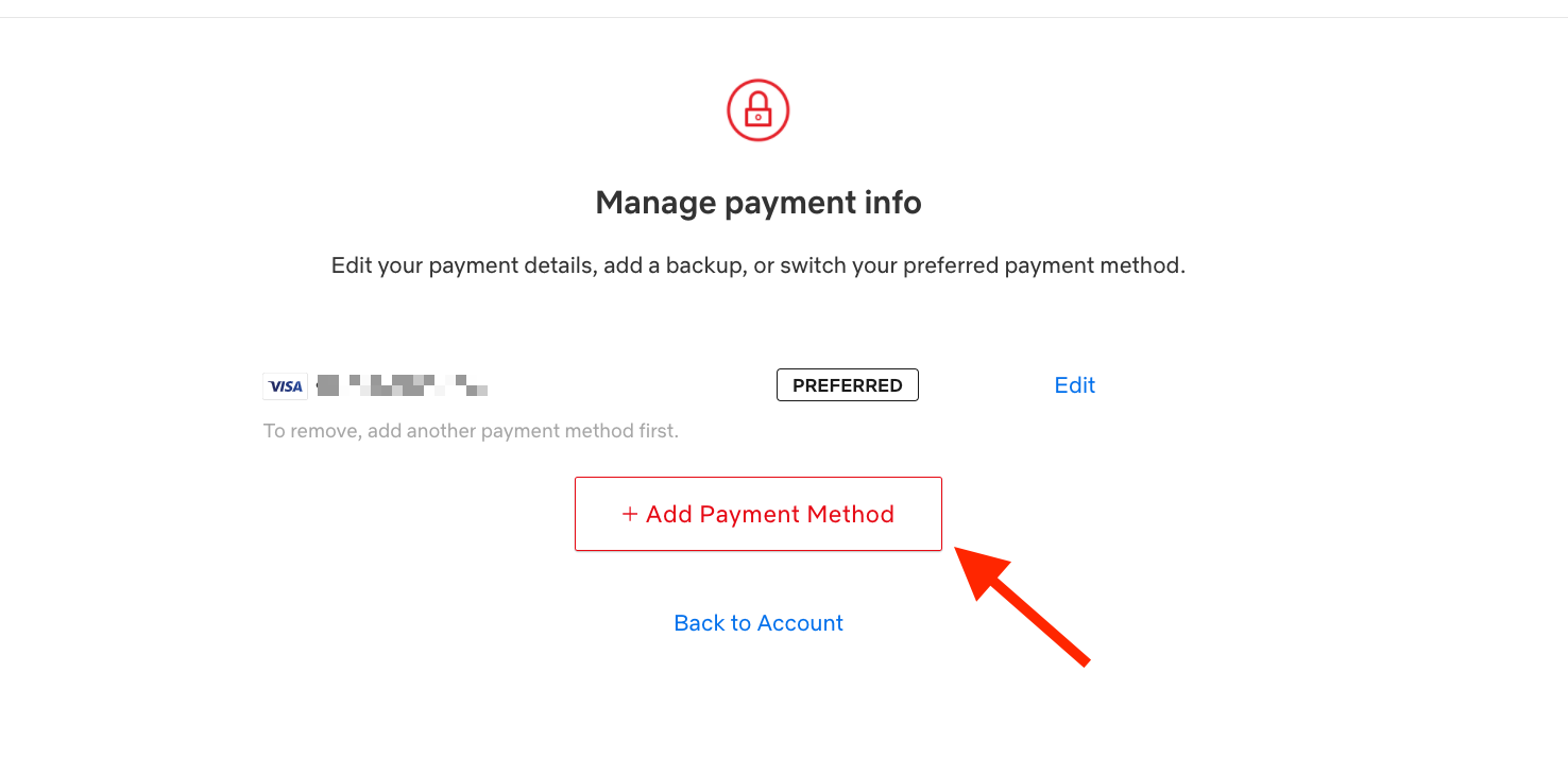 ‘Add Payment Method’