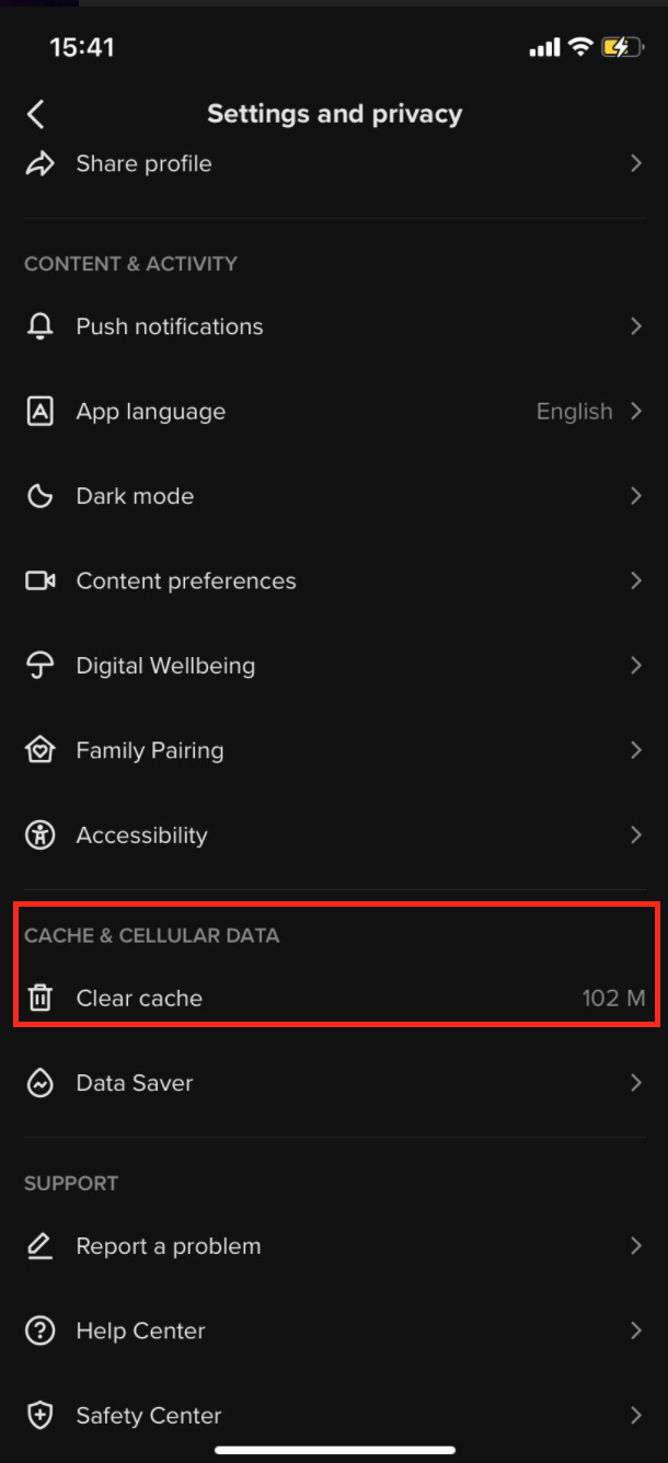 tiktok-clear-cache