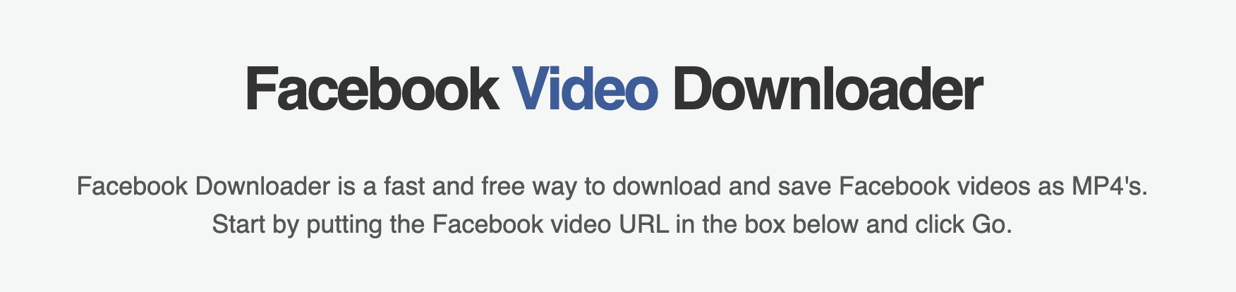 Fbdownloadernet