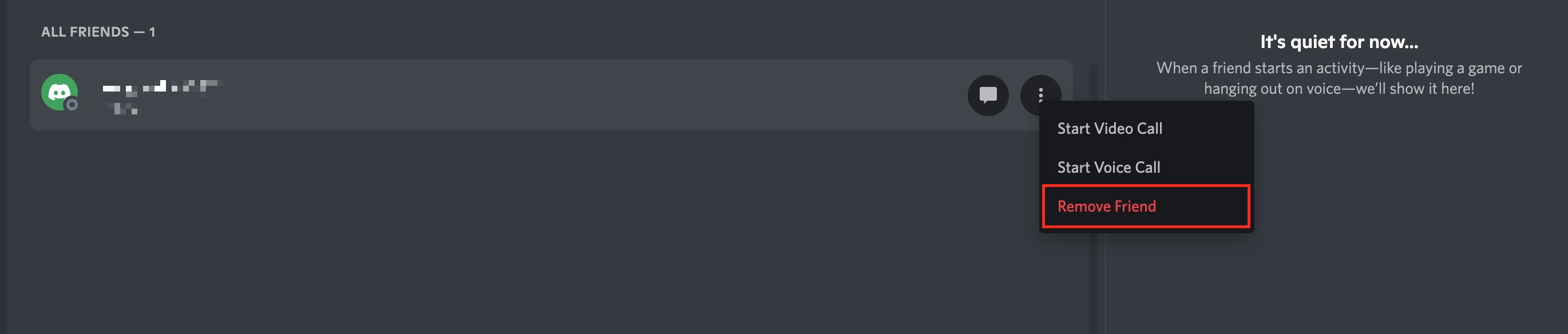 discord remove friend option