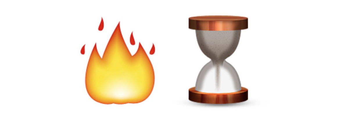 Hourglass icon - Snapchat