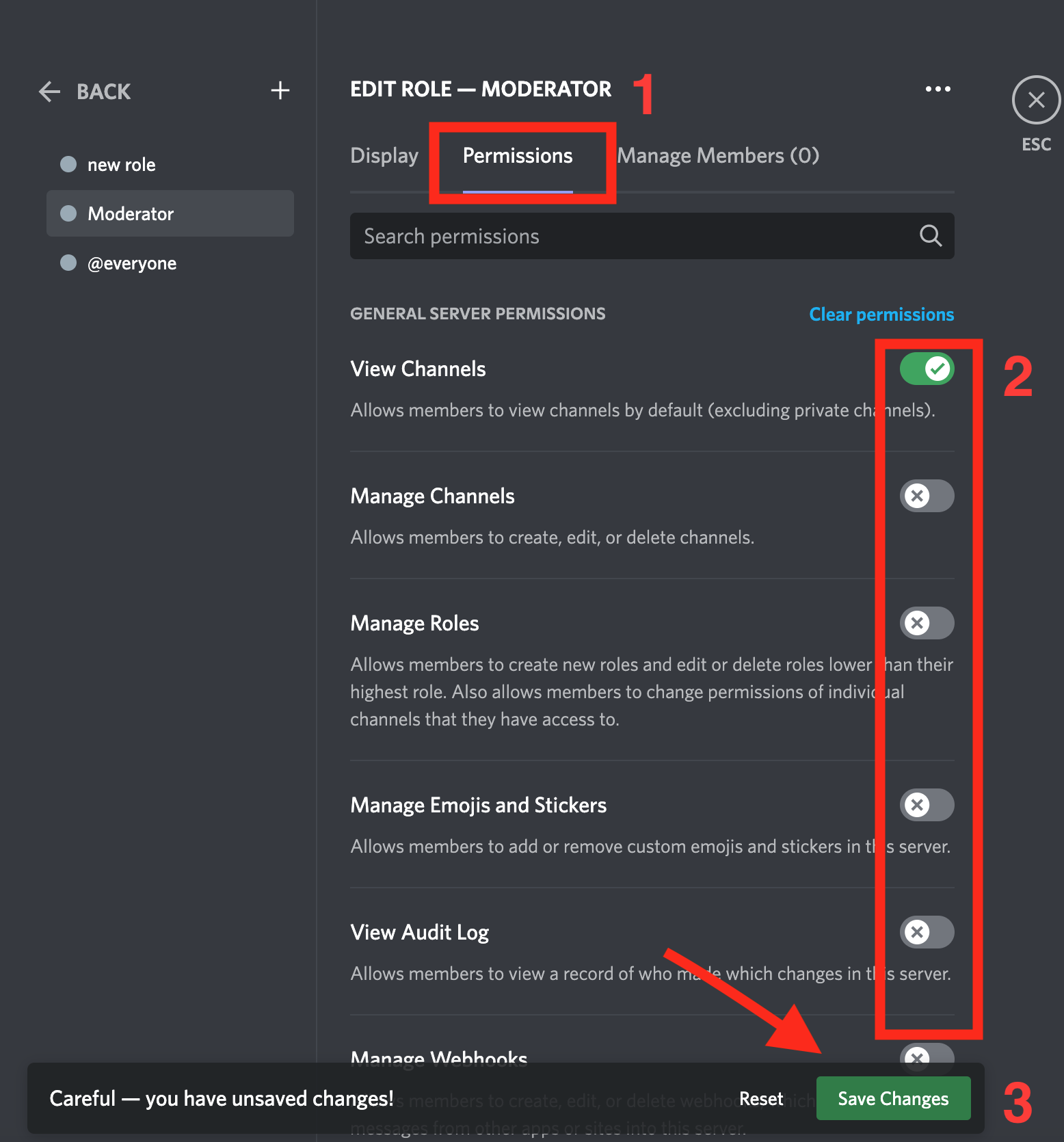 discord role permissions