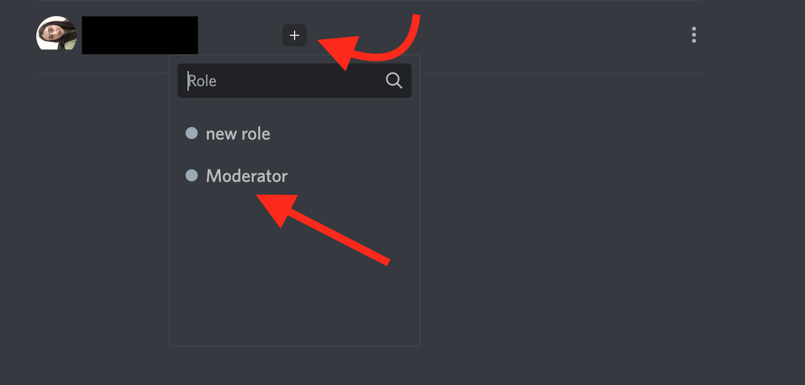 discord set mod role 