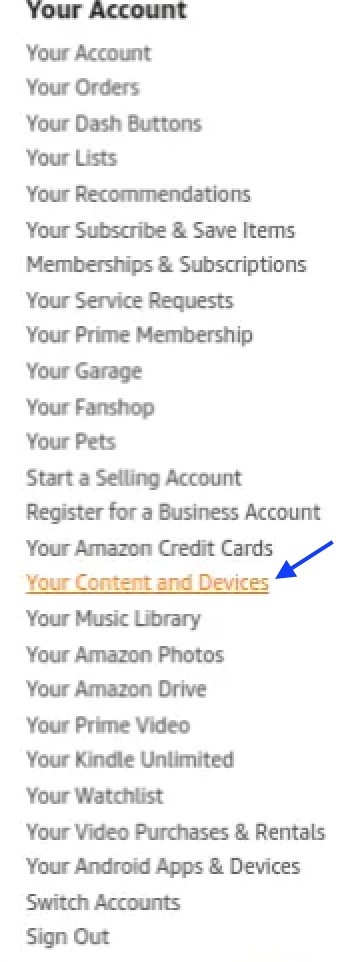 Amazon options 