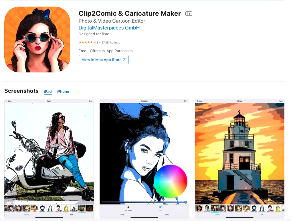 Clip2Comic & Caricature Maker