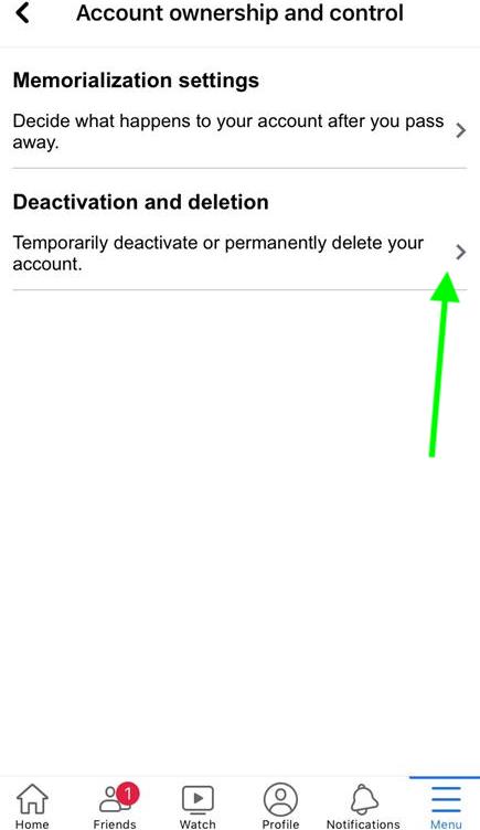 Deletion and Deactivation - Facebook