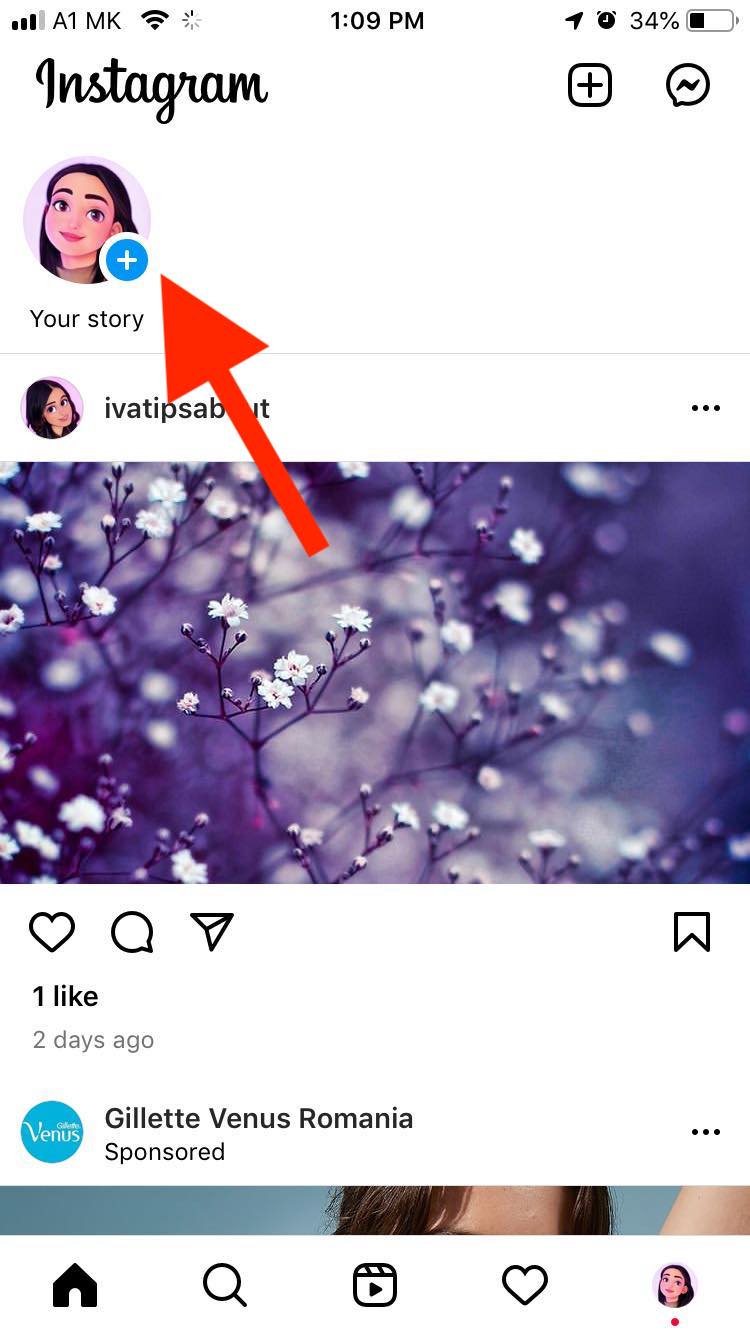 instagram story feature