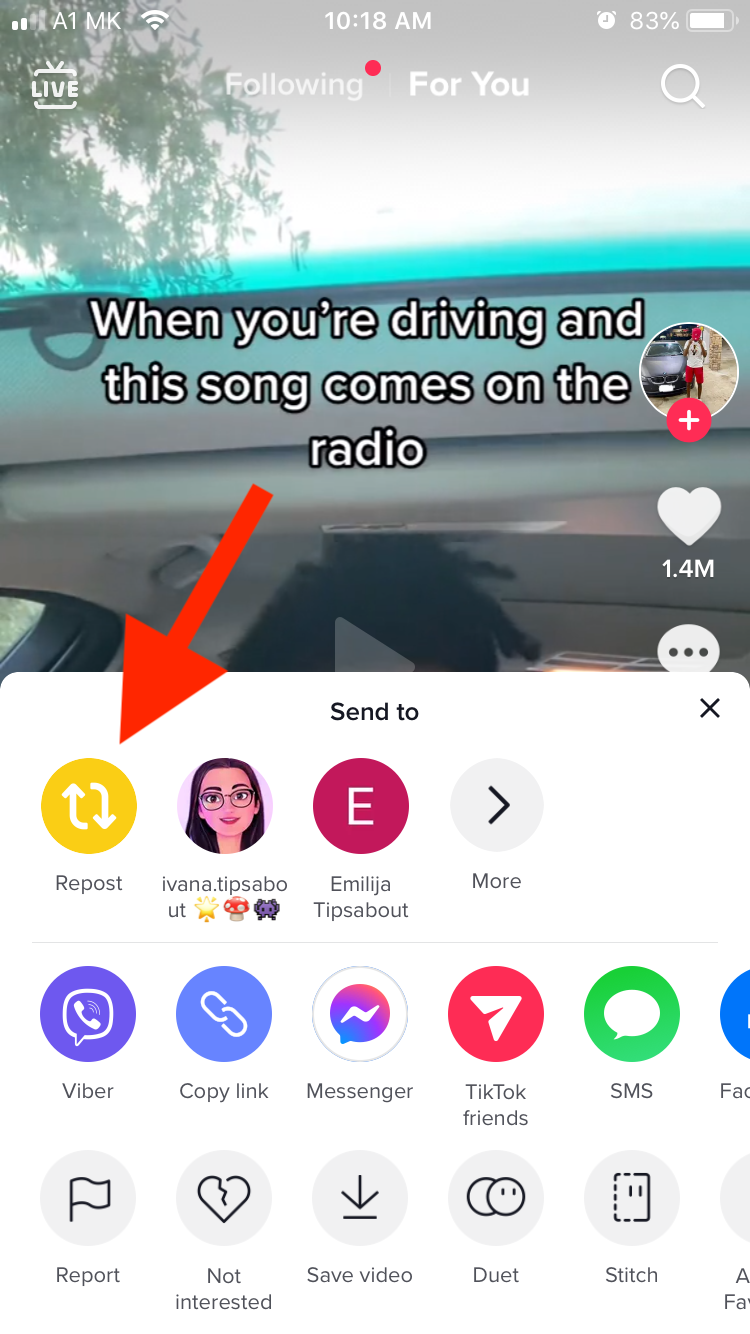 Repost Not Showing In Tiktok Heres How To Fix It Photos All