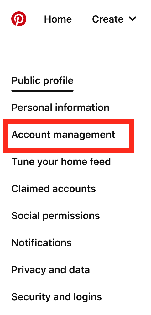 account management pinterest