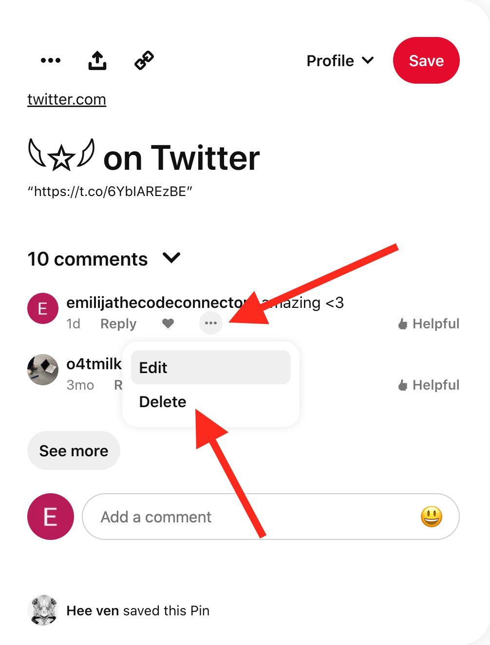 how-to-delete-comments-on-pinterest