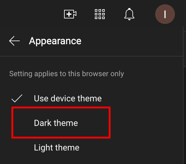 How to Turn on Dark Mode on YouTube Screenshot 3