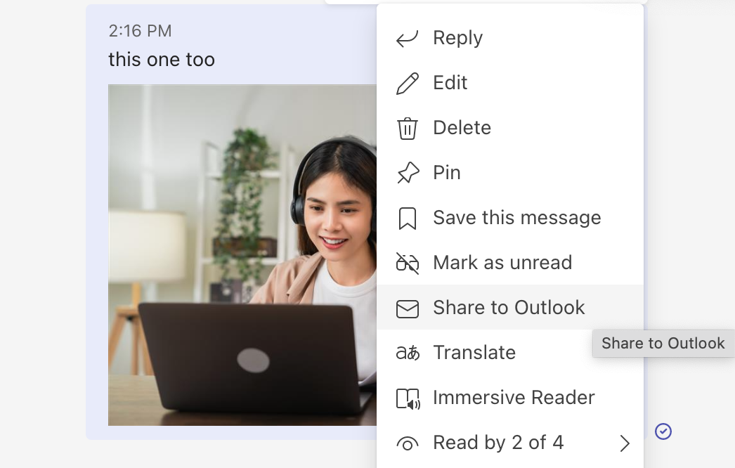 share-teams-message-to-outlook