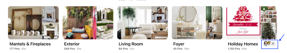 Group boards on Pinterest